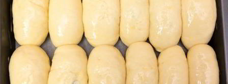 печеные пирожки с говядиной и зеленым луком. Шаг 8