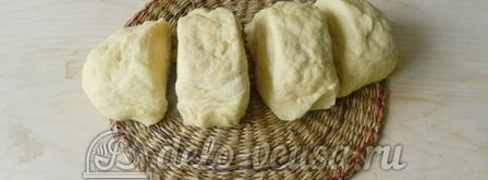 печеные пирожки с картошкой. Шаг 7