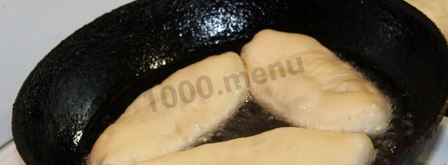 пирожки из готового дрожжевого теста с рисом. Шаг 15