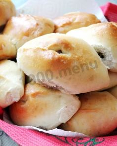 Пирожки из теста на молоке в духовке