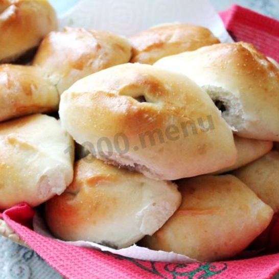 Рецепт пирожков из теста на молоке в духовке