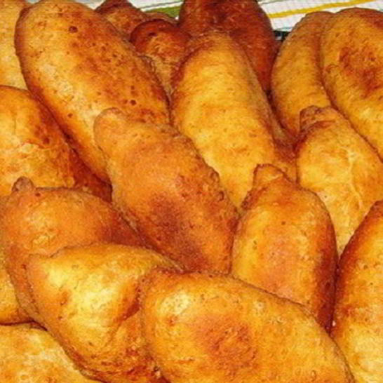 Рецепт пирожков из теста с творогом