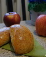 Пирожки из творожного теста с яблоками