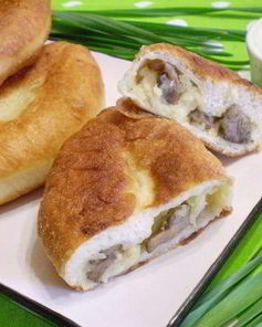 Пирожки постные с грибами