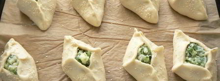 пирожки с черемшой. Шаг 5