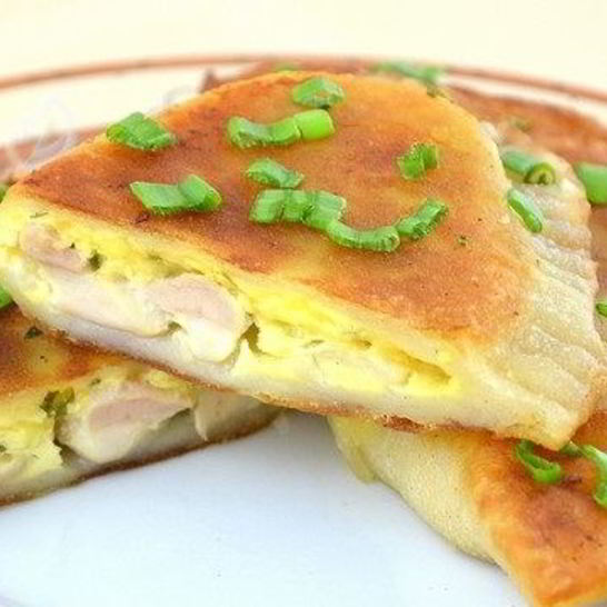 Рецепт пирожков с курицей и сыром