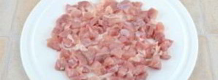 пирожки с курицей и сыром. Шаг 4