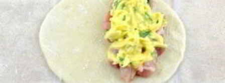 пирожки с курицей и сыром. Шаг 10