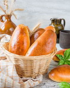 Пирожки с лисичками и картофелем