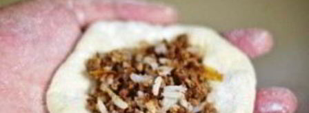 пирожки с мясом и рисом. Шаг 15