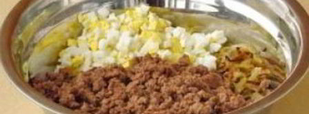 пирожки с печенью и яйцами. Шаг 14