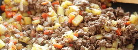 пирожки с печенью, картофелем и морковью. Шаг 7