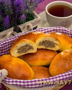 Пирожки с печенью