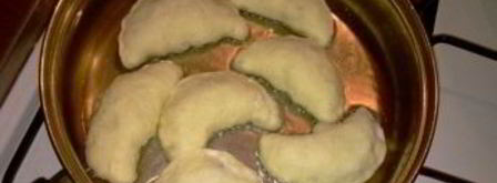 пирожки с повидлом на сковороде. Шаг 6