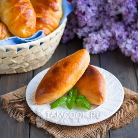 Рецепт пирожков с рисом и яйцом