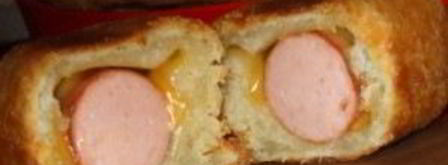 пирожки с сосиской жареные. Шаг 5