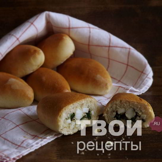 Рецепт пирожков с яйцом и луком