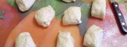 пирожки с яйцом и зеленью. Шаг 14