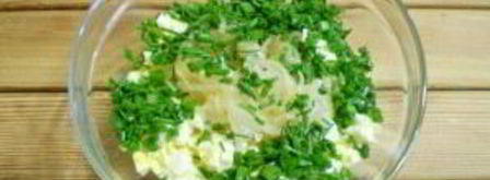 пирожки с яйцом и зеленью. Шаг 8