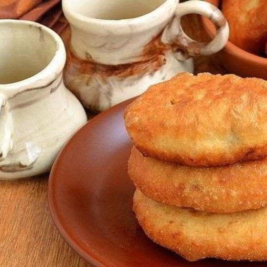 Рецепт постных пирожков на сковороде