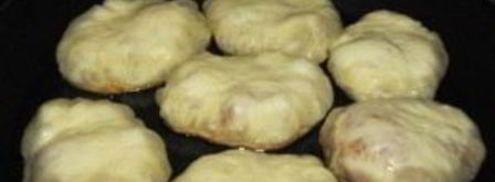 постные пирожки на сковороде. Шаг 6