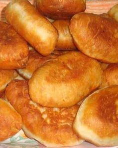 Самые быстрые пирожки с творожной начинкой