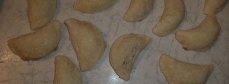 творожные пирожки с яблоками и корицей. Шаг 5