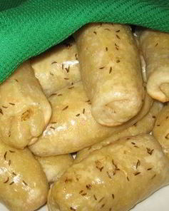 Закусочные пирожки с капустой