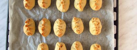 закусочные пирожки с мясом в духовке. Шаг 13