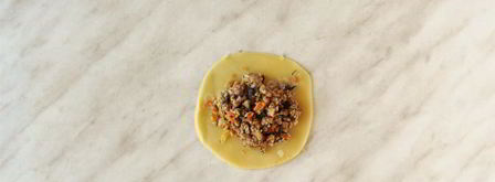 закусочные пирожки с мясом в духовке. Шаг 10