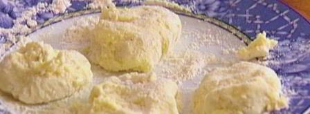 жареные пирожки из картофеля и творога. Шаг 4