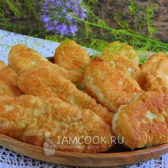 Рецепт жареных пирожков лапоточки