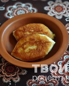 Жареные пирожки с картошкой