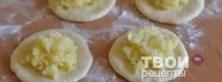 жареные пирожки с картошкой. Шаг 25