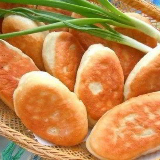 Рецепт жареных пирожков с куриной грудкой