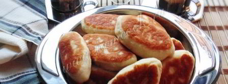 жареные пирожки с мясом и грибами. Шаг 17