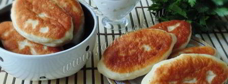 жареные пирожки с мясом и грибами. Шаг 18