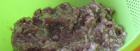 жареные пирожки с мясом. Шаг 3