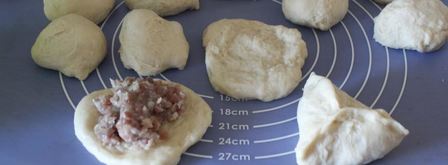 жареные пирожки с мясом. Шаг 4