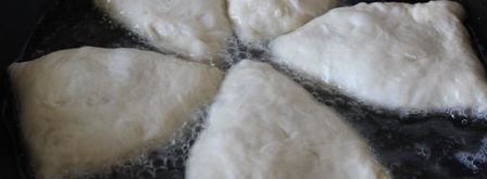 жареные пирожки с мясом. Шаг 6