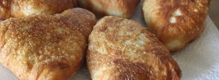 жареные пирожки с мясом. Шаг 7