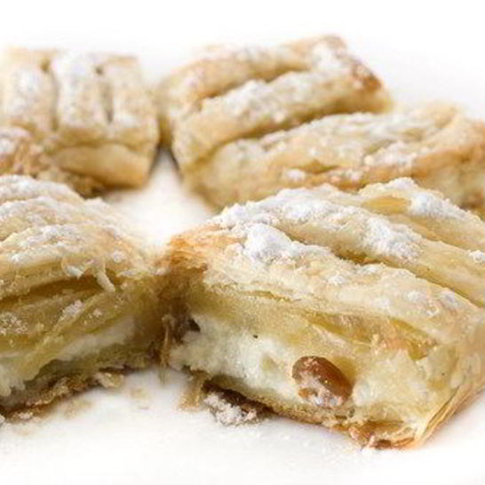 Рецепт австрийских пирожных со сливочныма сырома