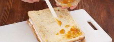 бисквитное пирожное с белковым кремом. Шаг 8