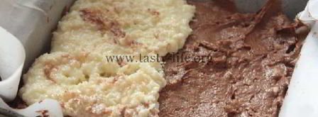 брауни с кокосовой прослойкой. Шаг 5