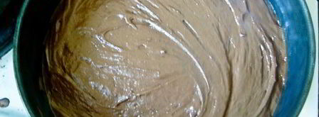 брауни с творожно-вишневой начинкой. Шаг 6