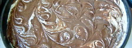 брауни с творожно-вишневой начинкой. Шаг 9