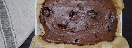 брауни с вишней. Шаг 8