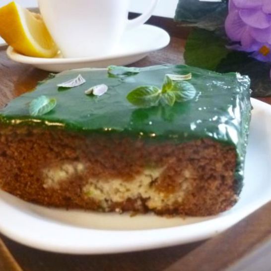 Рецепт мятных брауни