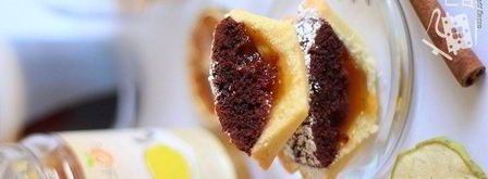 нежное пирожное с двумя видами теста. Шаг 4