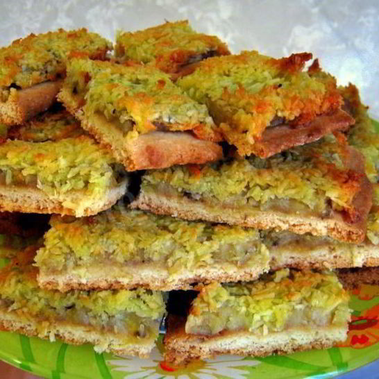 Рецепт песочного пирожного банкоко